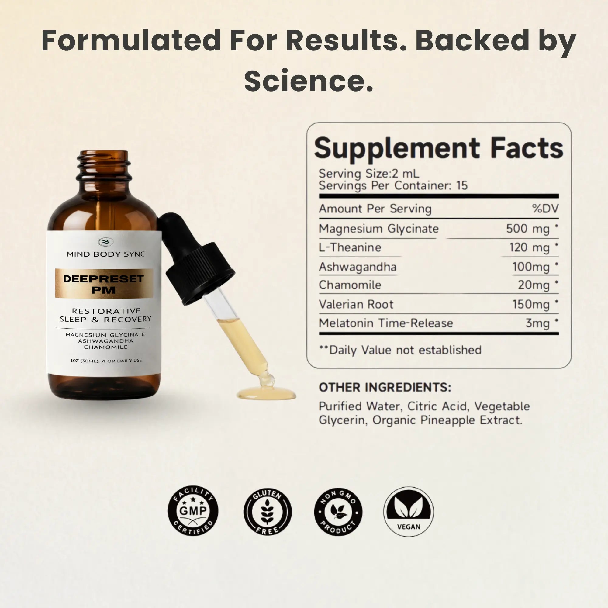 PM Plus Supports Restful Sleep & Morning Energy