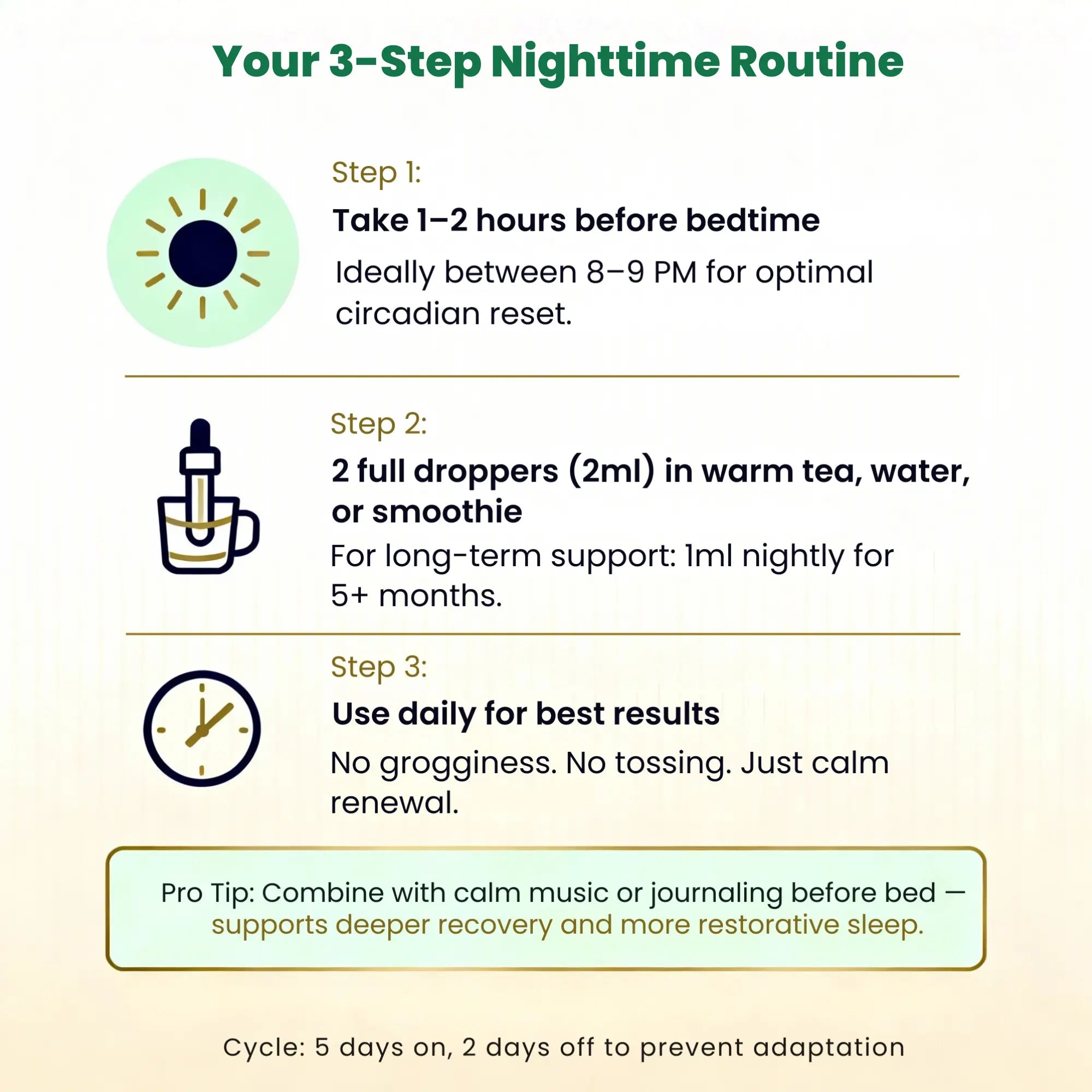 PM Plus Supports Restful Sleep & Morning Energy