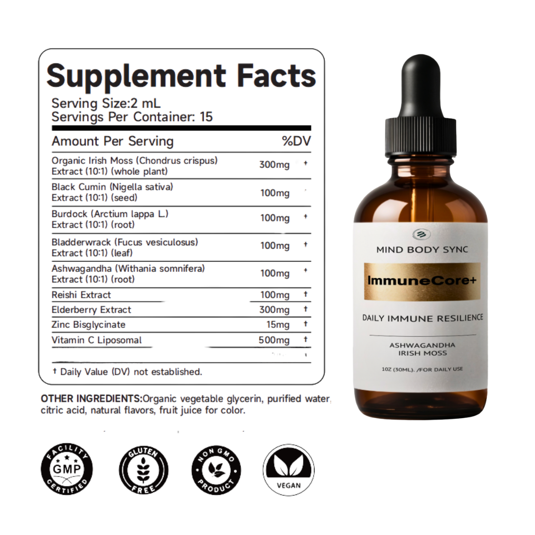ImmuneCore+ | Daily Resilience & Balance