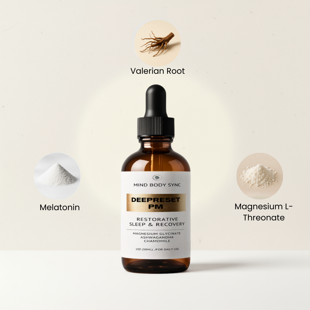 DeepReset PM: For Restorative Sleep & Energized Mornings